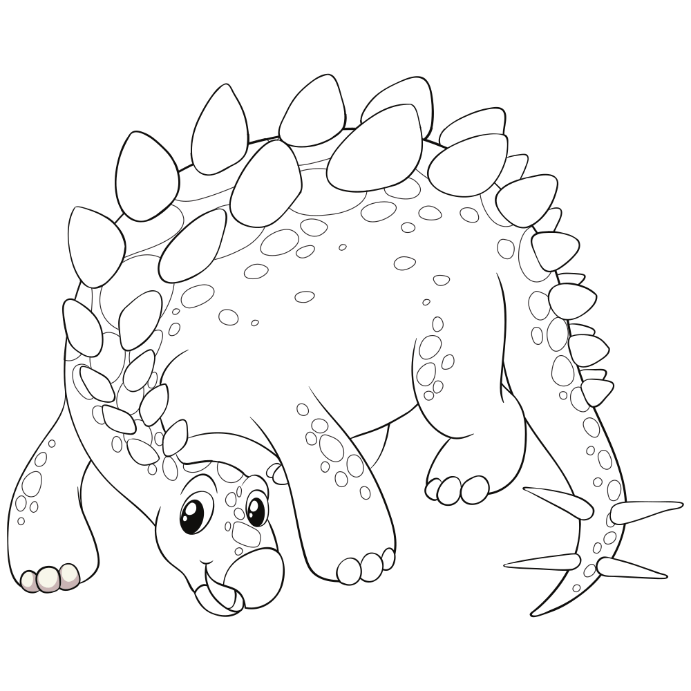 Dinosaur Coloring Pages - Printable 35+ Images