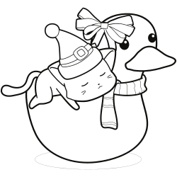 Duck Coloring Pages - Printable - Free - Kids Drawing Hub