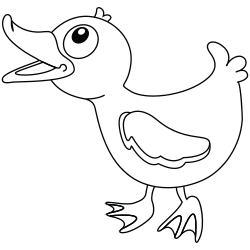 duckling and coloring pages