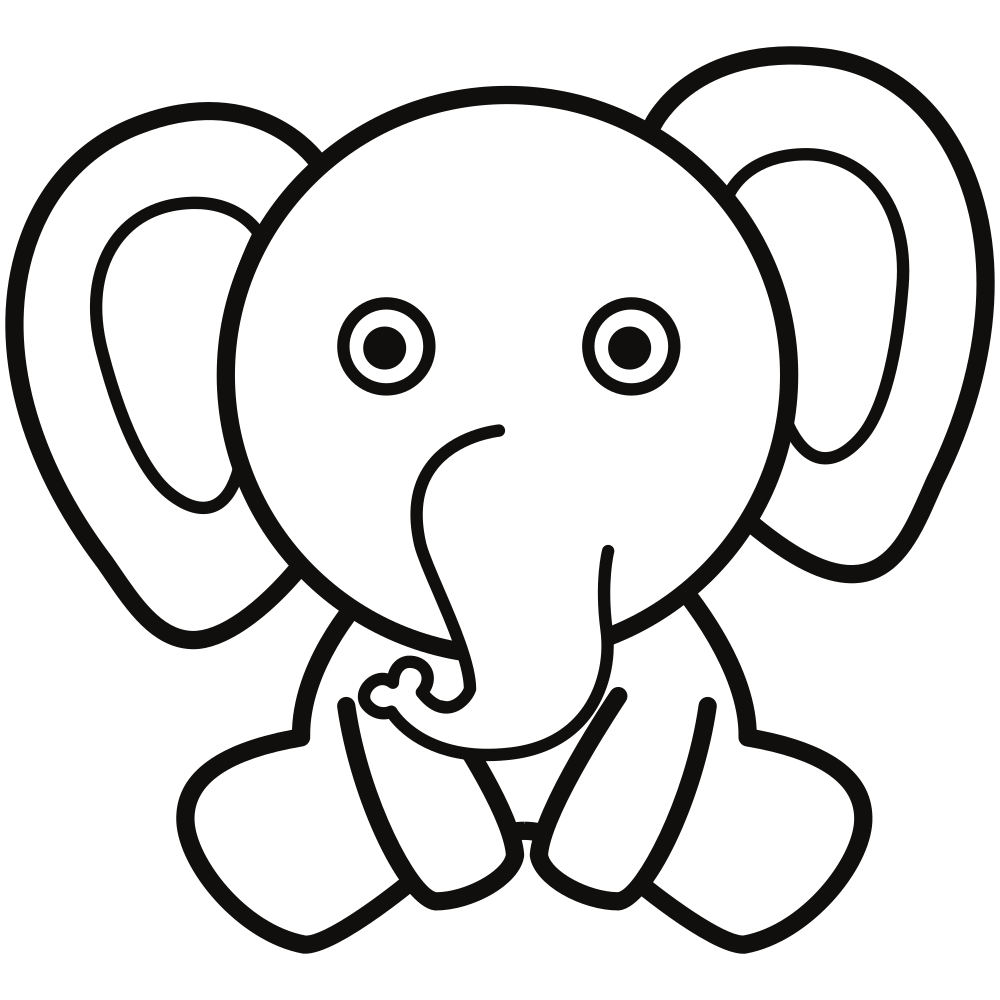 Elephant Coloring Pages 471 Kids Time Fun Places To V - vrogue.co