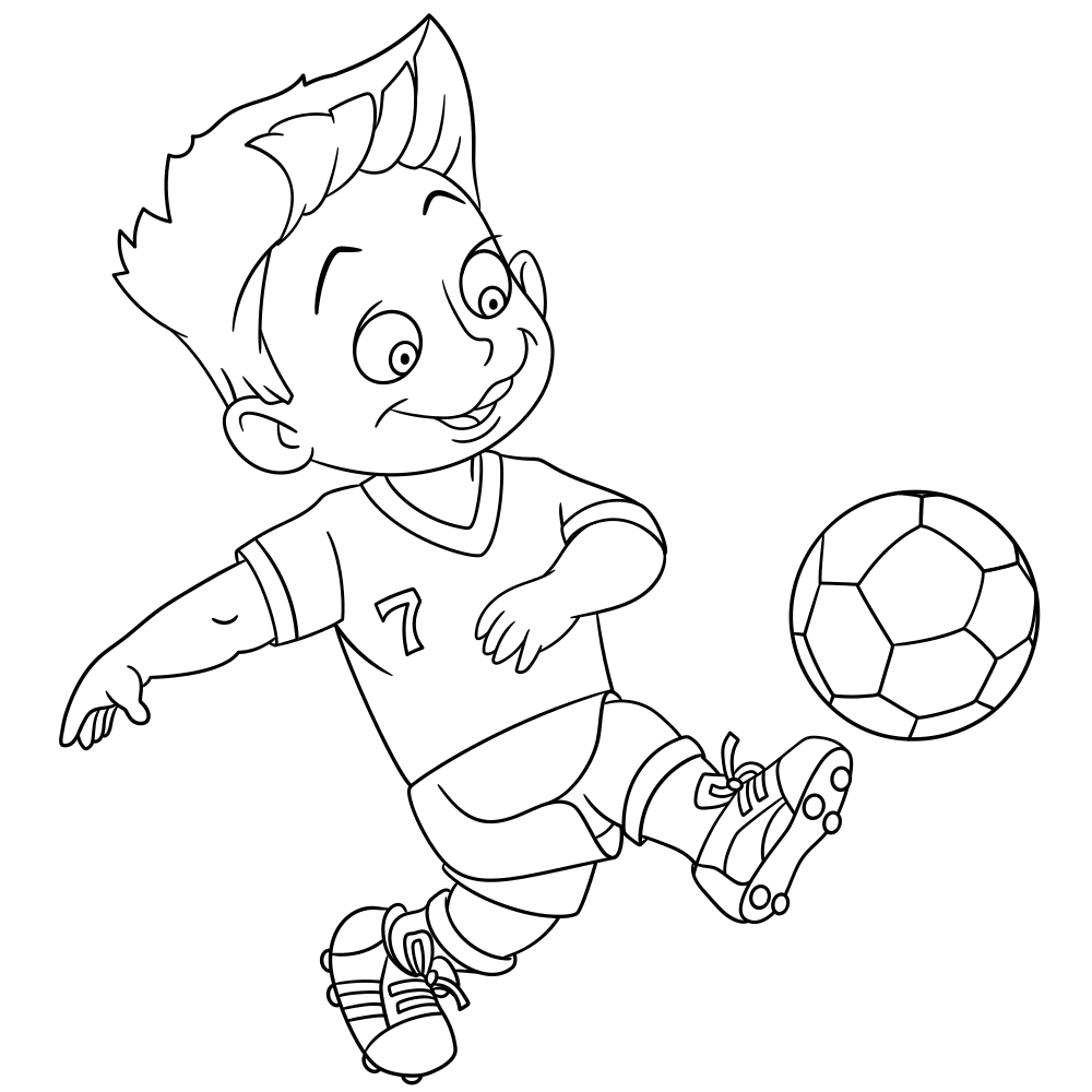 Football Coloring Pages - Easy Printable 30+ Images