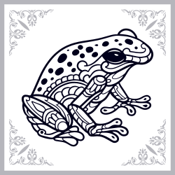 Grenouille coloriage en ligne