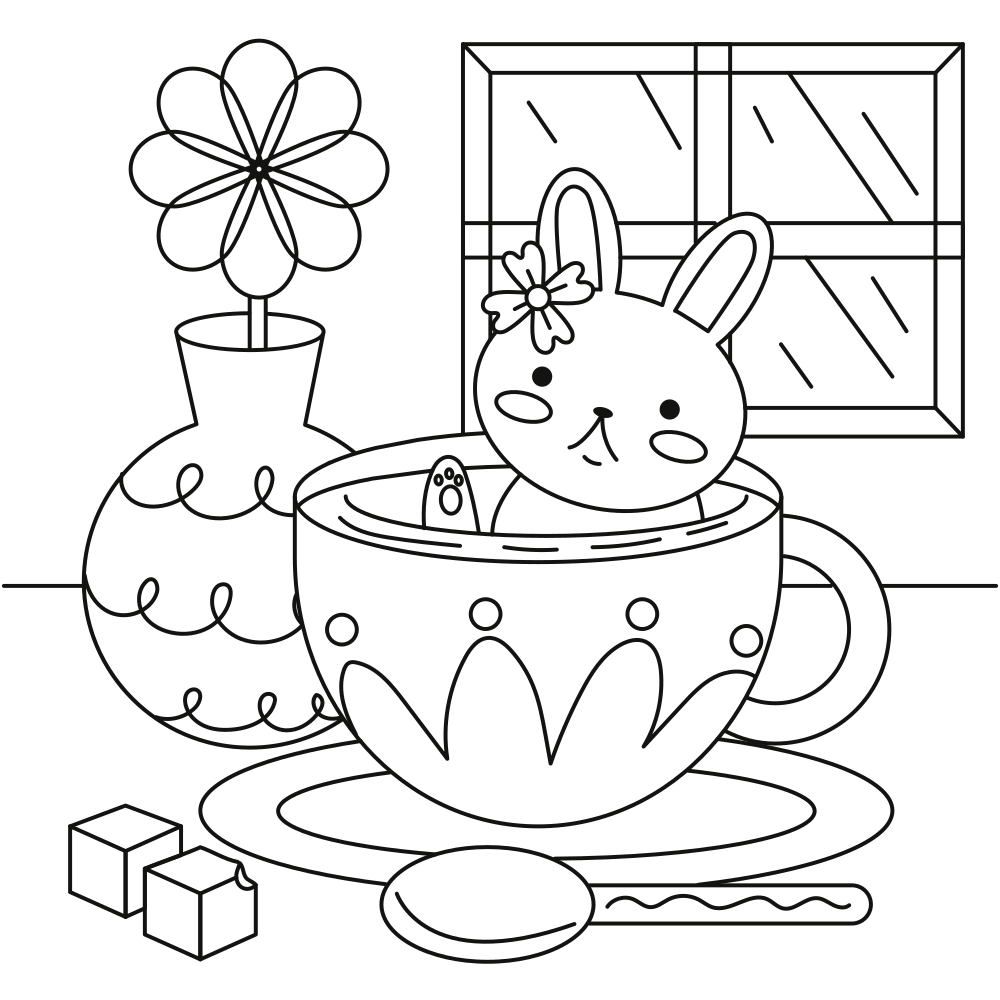Kawaii Coloring Pages - 30+ Easy Printable Image
