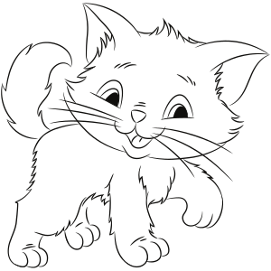  Precious kitten illustration