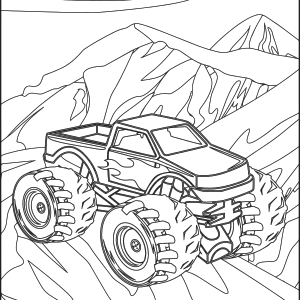 Fundo Páginas Para Colorir Monster Truck Melhores Páginas Para Colorir  Monster Trucks De Luxo Fundo, Imagens Para Colorir De Caminhão Monstro,  Monstro, Caminhão Imagem de plano de fundo para download gratuito