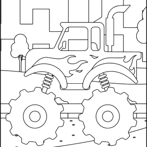 Fundo Páginas Para Colorir Monster Truck Melhores Páginas Para Colorir  Monster Trucks De Luxo Fundo, Imagens Para Colorir De Caminhão Monstro,  Monstro, Caminhão Imagem de plano de fundo para download gratuito