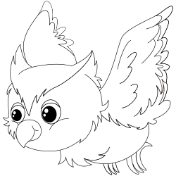 Owl coloring pages