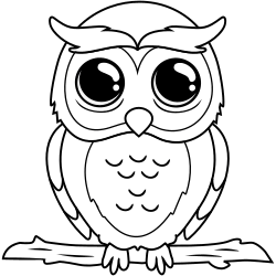 screech owl coloring pages