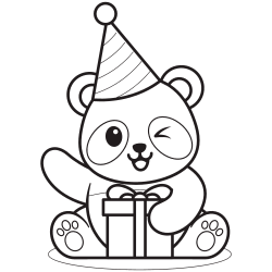 Panda Coloring Pages - Imprimível - Gratuito - Centro de Desenho Infantil