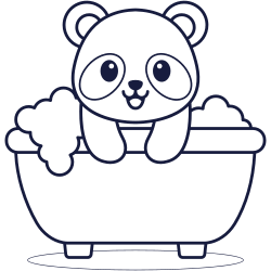 free panda coloring pages for kids