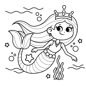 Mermaid princess