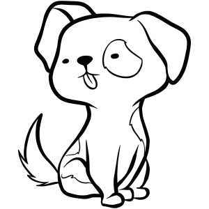 Puppy dog printable