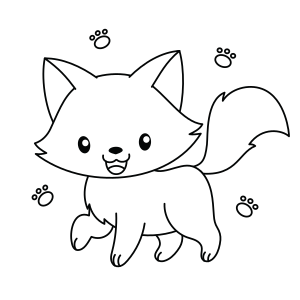 Draw cute baby animals