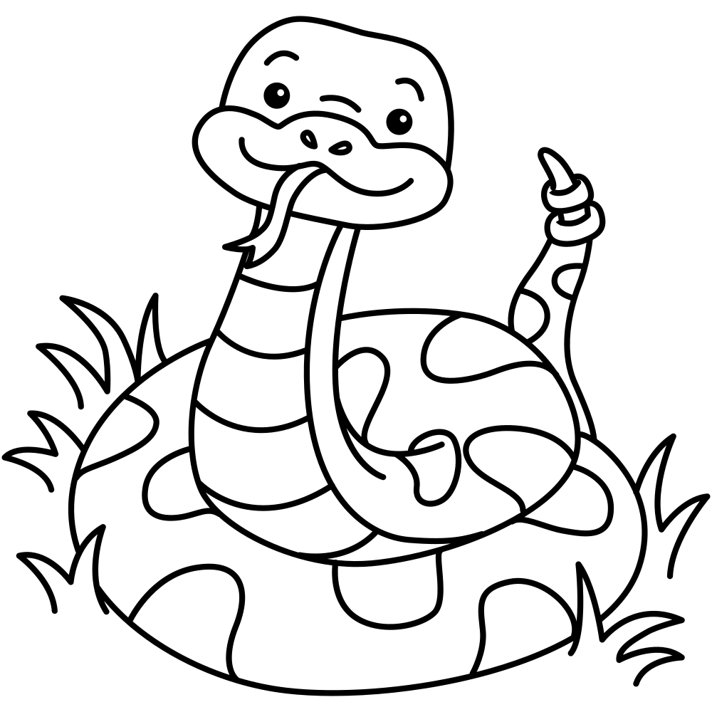 Snake Coloring Pages - 25+ Printable Images