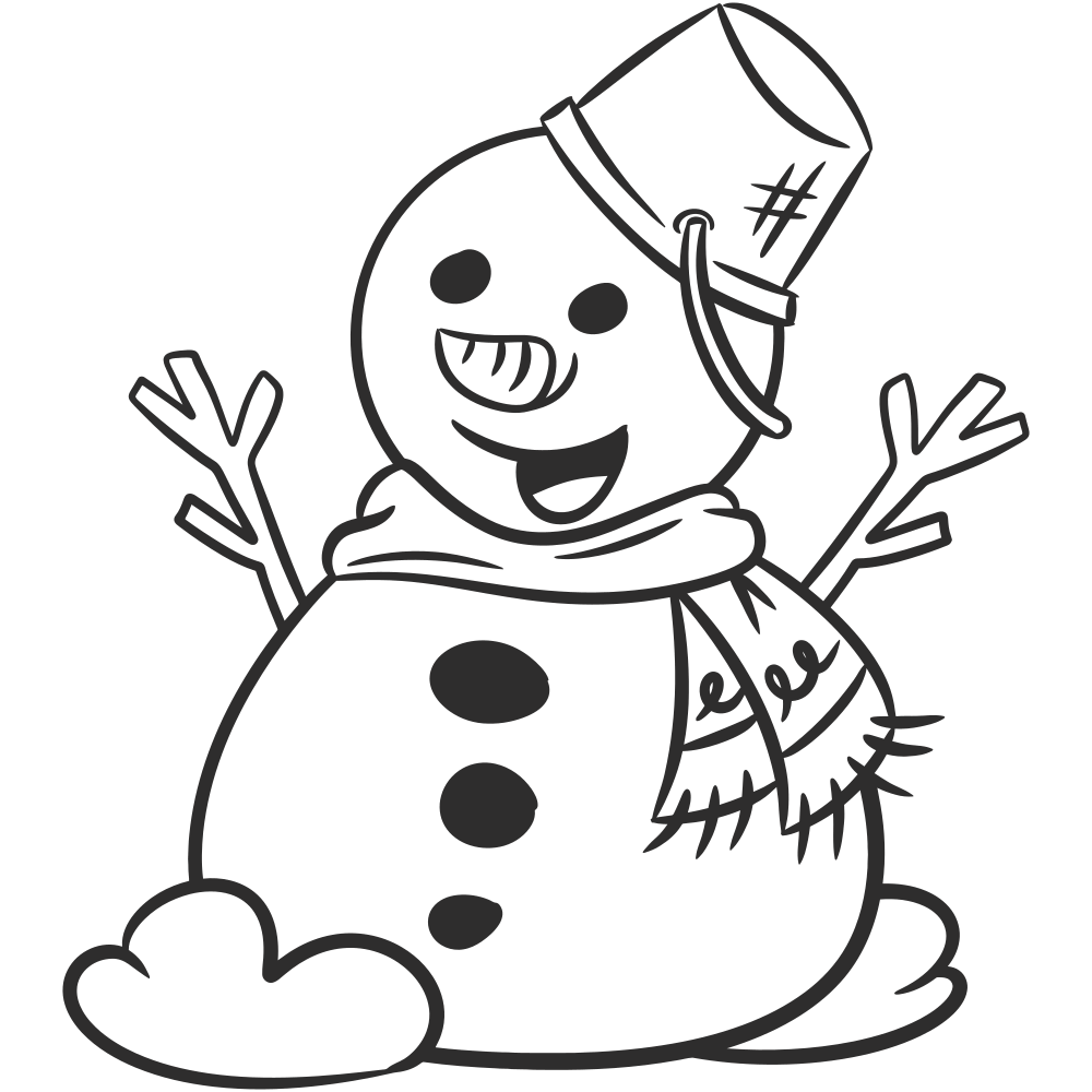 Snowman Coloring Pages - Printable 30+ Images