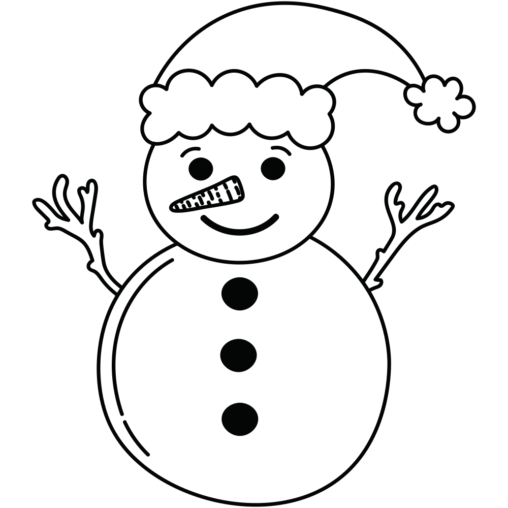 Snowman Coloring Pages 002 - vrogue.co