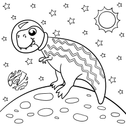 Space dinosaur