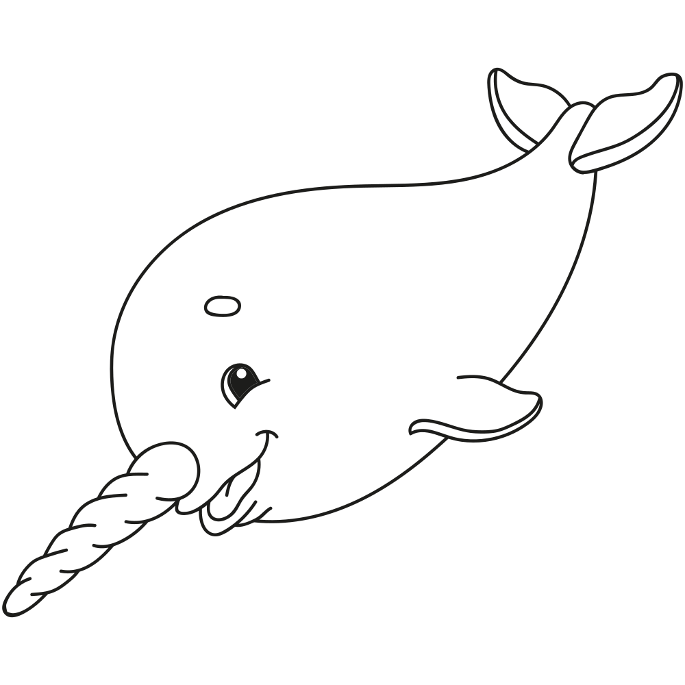 Whale Coloring Pages - Printable - Free Online - Kids Drawing Hub