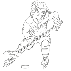 Hockey player