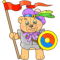 teddy bear coloring page