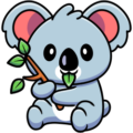 dibujo de koala 1