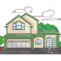 casa para colorear